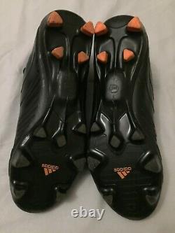 Bottes de football Adidas predator LZ II BLACKOUT ÉDITION LIMITÉE TRÈS RARE UK 6,5