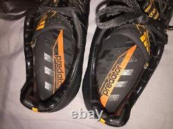 Bottes de football Adidas predator LZ II BLACKOUT ÉDITION LIMITÉE TRÈS RARE UK 6,5