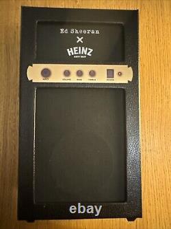 Bouteille de ketchup Heinz X Ed Sheeran Édition limitée signée très rare memorabilia