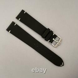 Bracelet de montre en cuir noir Omega Trilogy 1957 authentique Édition limitée Très rare
