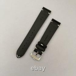 Bracelet de montre en cuir noir Omega Trilogy 1957 authentique Édition limitée Très rare