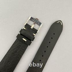 Bracelet de montre en cuir noir Omega Trilogy 1957 authentique Édition limitée Très rare