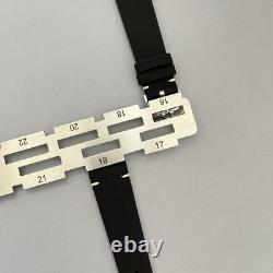 Bracelet de montre en cuir noir Omega Trilogy 1957 authentique Édition limitée Très rare