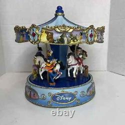 Bradford Exchange Disney Carousel Édition Limitée Très Rare HTF Défauts Mineurs