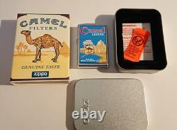 Briquet Zippo Camel What a Cigarette Édition Limitée de 1998, Seulement 250 Exemplaires, Très Rare