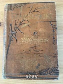 C. H. Spurgeon, Sermons de la ferme, 1ère édition 1882, très rare