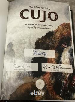 CUJO - Stephen King. Édition de luxe numérotée très rare signée trois fois. PS Publishing