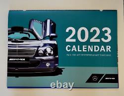 Calendrier 2023 MERCEDES AMG Art de la Performance Affiches Édition Limitée Très Rare