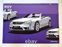 Calendrier 2023 MERCEDES AMG Art de la Performance Affiches Édition Limitée Très Rare