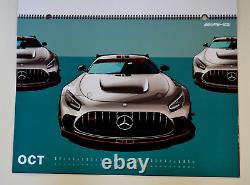 Calendrier 2023 MERCEDES AMG Art de la Performance Affiches Édition Limitée Très Rare