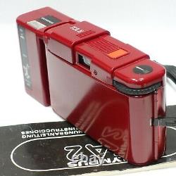 Caméra Rouge Olympus Xa 2 35mm Et Flash Rouge A11, Version Couleur Très Rare Xa2