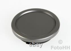 Capuchon de boîtier Leica M très rare et original en finition titane, issu d’une édition limitée