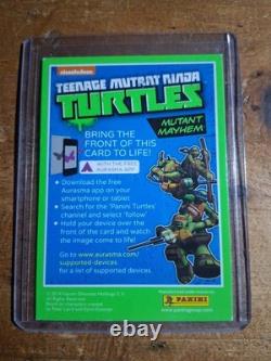 Carte Édition Limitée Très Rare des Tortues Ninja Panini
