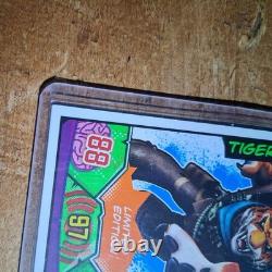 Carte Édition Limitée Très Rare des Tortues Ninja Panini