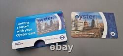 Carte de visiteur TFL Oyster + pochette en papier originale Première édition Très rare