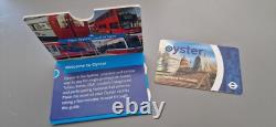 Carte de visiteur TFL Oyster + pochette en papier originale Première édition Très rare
