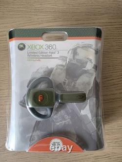 Casque sans fil édition limitée Halo 3 Xbox 360 très rare livraison gratuite