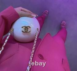 Chanel Beauté VIP Édition Limitée Nouveauté Sac en Perles de Coquillage BLANC TRÈS RARE NEUF