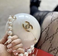 Chanel Beauté VIP Édition Limitée Nouveauté Sac en Perles de Coquillage BLANC TRÈS RARE NEUF
