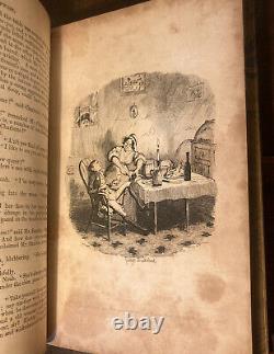 Charles Dickens Oliver Twist 1846 Première Édition En Un Seul Volume Très Rare