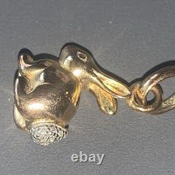 Charm Lapin Links of London ? Or Vermeil Très Rare Édition Limitée Neuf