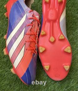 Chaussures de football Adidas F50 Adizero FG taille UK 12, édition Messi très rare