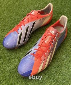 Chaussures de football Adidas F50 Adizero FG taille UK 12, édition Messi très rare