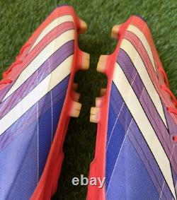 Chaussures de football Adidas F50 Adizero FG taille UK 12, édition Messi très rare