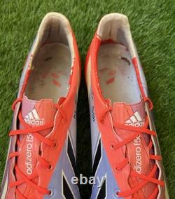 Chaussures de football Adidas F50 Adizero FG taille UK 12, édition Messi très rare