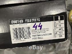 Chaussures de football Adidas f30 taille 10 uk modèle très rare édition Or 2008