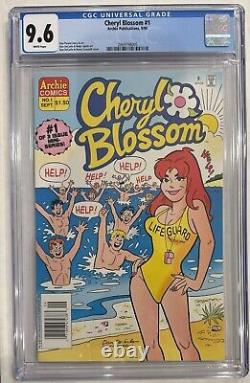 Cheryl Blossom #1 Variante de KIOSQUE CGC 9.6 ? Très RARE en HAUTE QUALITÉ ? DeCarlo