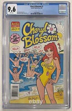 Cheryl Blossom #1 Variante de KIOSQUE CGC 9.6 ? Très RARE en HAUTE QUALITÉ ? DeCarlo