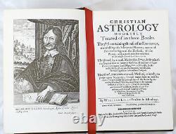 Christian Astrology De William Lilly 3e Édition 1985 Relié Très Rare