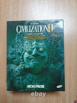 Civilization 2 Très Rare Collection Classique Microprose Grande Boîte PC