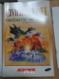 Civilization 2 Très Rare Collection Classique Microprose Grande Boîte PC
