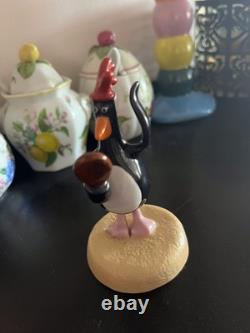 Coalport Wallace & Gromit FEATHERS Très rare figurine de première édition en boîte