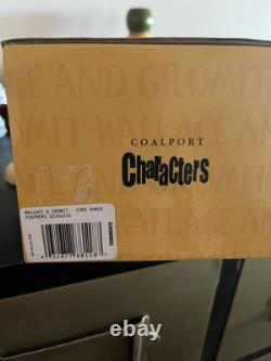 Coalport Wallace & Gromit FEATHERS Très rare figurine de première édition en boîte