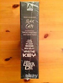 Coffret Édition Limitée de Chats Noirs Arrow Video Blu-ray/DVD OOP Très Rare