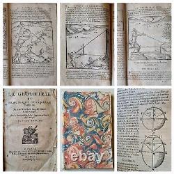 Collection Importante De 5 Livres Très Rares, Du 16ème Au 18ème Siècle, Europe