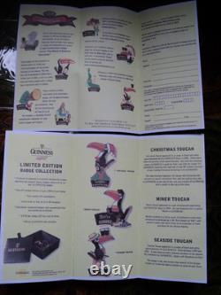 Collection Très Rare de 15 Badges Guinness en Édition Limitée des Début des Années 2000