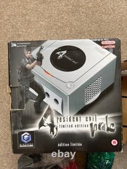 Console Nintendo Gamecube Resident Evil 4 Édition Limitée Pak UK PAL TRÈS RARE