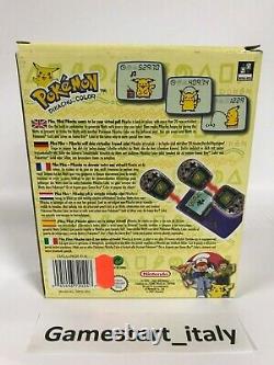 Console Pokemon Pikachu Color Nintendo New Sealed Pal Version Very Rare