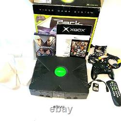 Console Xbox 1ere Generation Pack X-men 2 Edition Limited Complet Très Rare