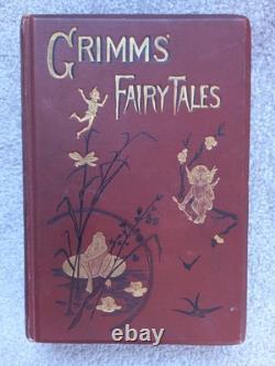 Contes de fées et histoires de ménage des frères Grimm. Édition très rare et illustrée 1901