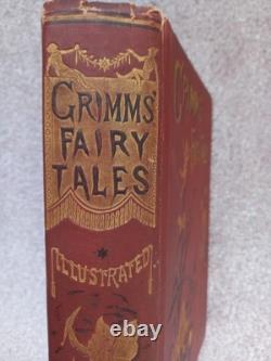 Contes de fées et histoires de ménage des frères Grimm. Édition très rare et illustrée 1901