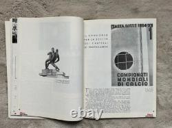 Coupe du monde de la FIFA 1934 en Italie – rapport officiel FIGC, Fédération italienne de football, très rare, 2e édition