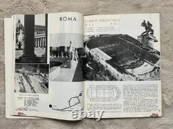Coupe du monde de la FIFA 1934 en Italie – rapport officiel FIGC, Fédération italienne de football, très rare, 2e édition