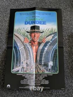 Crocodile Dundee (1986) Blu-ray & DVD (Édition VHS HMV) TRÈS RARE HORS IMPRESSION