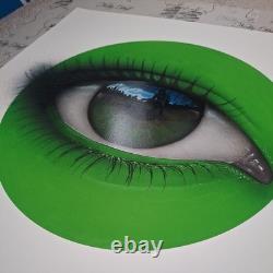 Crylong Green Print par My Dog Sighs Nelly Duff. Édition Artist Proof très rare