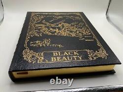 Cuir Easton Press Black Beauty Anna Sewell 2001 Éditions Célèbres TRÈS RARE